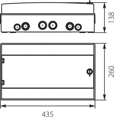Hermetische Verteilerbox RH-18 GPV-401-01 (1)