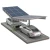 Solarcarport für 2 Fahrzeuge T 11,4m x 3,3m Photovoltaik-Parkplatz GPV-101-08