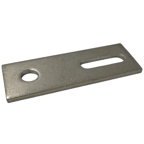 Montageadapter M12 110x40x5 Güte 1.4301 PV-07-06