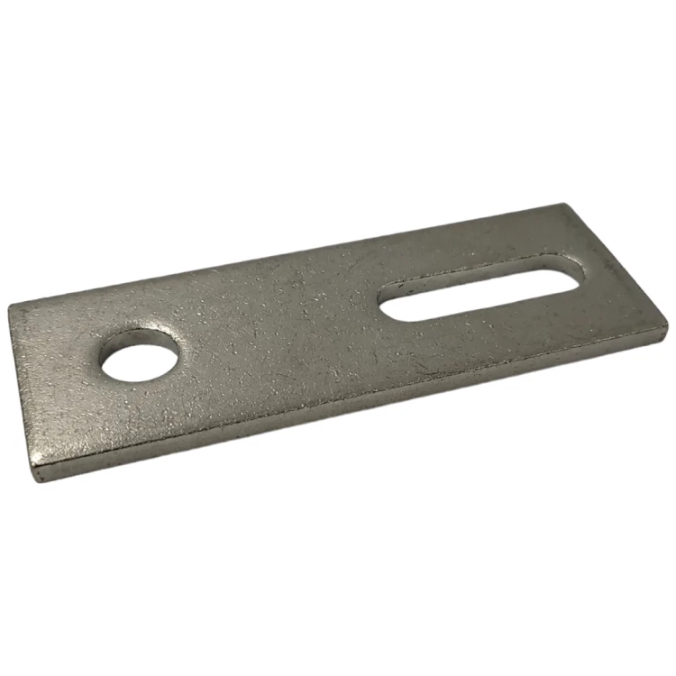 Montageadapter M12 110x40x5 Güte 1.4301 PV-07-06
