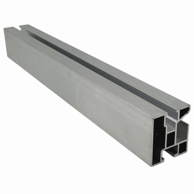 Aluminium Montageprofil 195cm 45x40 mit Kabelkanal 90509 PV-01-30