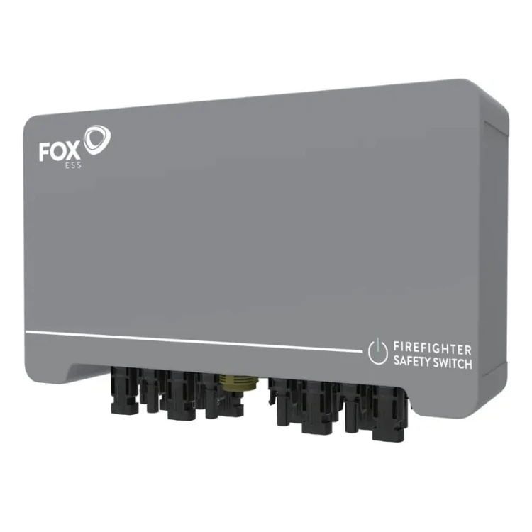 Brandschutzschalter für PV - S-Box, 4 Stränge Fox GPV-408-02