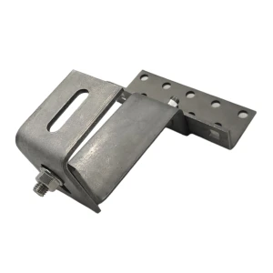 T-Haken 120 mm (4-4-4) Breite 50 mm Edelstahl 1.4016 verstellbar VARIO