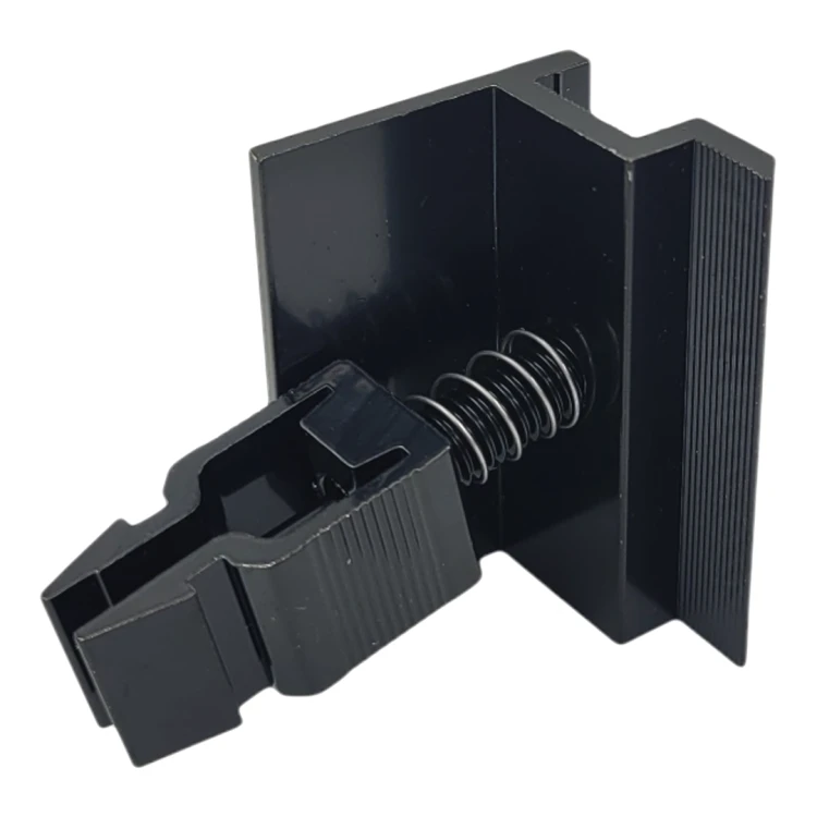Endklemme H30 KLIK Schwarze Lackierung L50 (Typ 2) PV-03-28 (2)