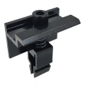 Endklemme H30 KLIK Schwarze Lackierung L50 (Typ 2) PV-03-28