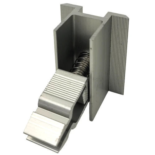 Mittelklemme KLIK Silber L50 (Typ 2) PV-04-13 (2)
