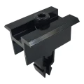 Mittelklemme KLIK Schwarze Lackierung L50 (Typ 2) PV-04-14