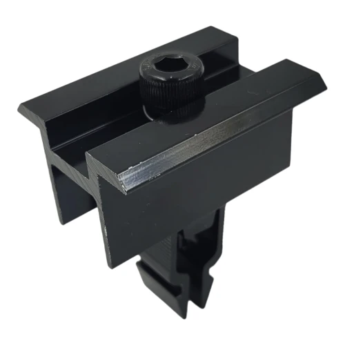 Mittelklemme KLIK Schwarze Lackierung L50 (Typ 2) PV-04-14