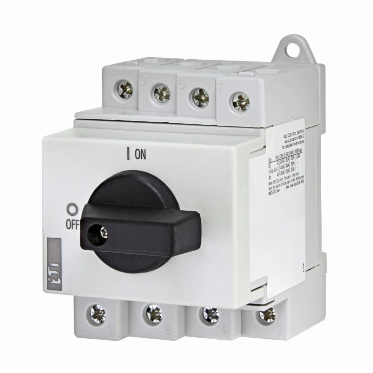 Nockenschalter PV - DC - 4-polig LS25 SMA A4 004660064 ETI GPV-401-49