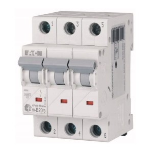 Leitungsschutzschalter B 20A 3P 6kA HN-B20/3 xPole Home 194882 EATON