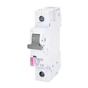 Leitungsschutzschalter B 10A 1P 6kA ETIMAT6 002111514 ETI