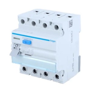Fehlerstromschutzschalter 3P+N 25A 30mA Typ AC CDC425J HAGER
