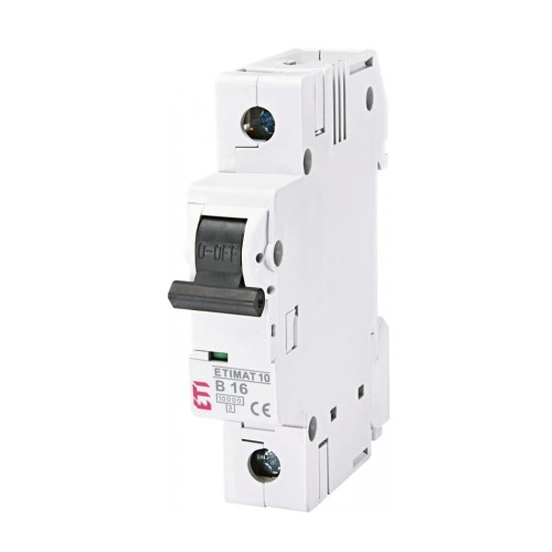 Leitungsschutzschalter B 16A 1P 10kA ETIMAT10 002121716 ETI GPV-401-131