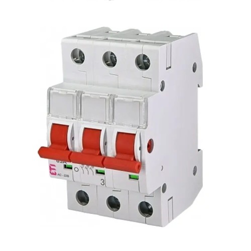 Trennschalter 3-Phasen 3P 100A 400V AC SV 3100 002423316 ETI GPV-401-170