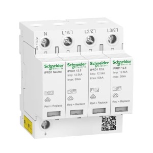 Überspannungsableiter Typ 1+2 (B+C) 3P+N 12,5kA 1,5kV iPRD1-12.5r-T12-3N A9L16482 SCHNEIDER ELECTRIC