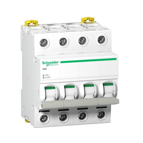 Trennschalter 3-phasig 4P 100A 415V AC iSW-100-4 Acti9 A9S65491 SCHNEIDER ELECTRIC GPV-401-186