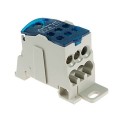 ELEKTRO-PLAST Verteilerblock 1-polig 125A TH35 blau UKK-125 GPV-401-214
