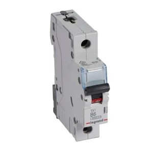 Legrand Leitungsschutzschalter B 6A 1P 6kA S 301 TX3