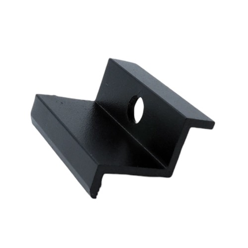 Endklemme H30 Aluminium 6060 Bohrung M8 lackiert PV-03-30