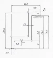 Endklemme H30 Aluminium 6060 Bohrung M8 lackiert PV-03-30 (2)