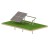 PV-Freiland-Montagesystem Strong 4 Paneele T1V Bodenstruktur GPV-KN1-S4