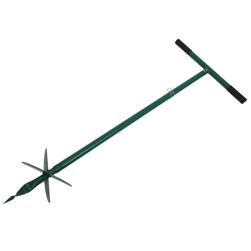 Verstellbare Erdschraube für PV-Konstruktionen Hardox Helixpfahl GPV-103-01