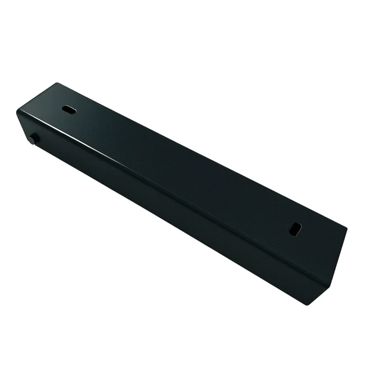 U-Profil Verbinder Halter für Sockelplatte 300x55 Schwarz GPV-700-47