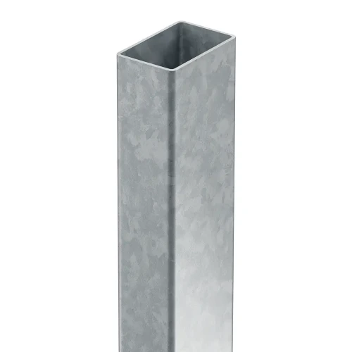 Zaunpfosten 60x40x1,2 mm, Länge 2,4 m, verzinkt GPV-700-70 (2)