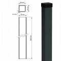 Zaunpfosten 80x80x2 mm, Länge 2,4 m, anthrazitgrau GPV-700-73 (3)