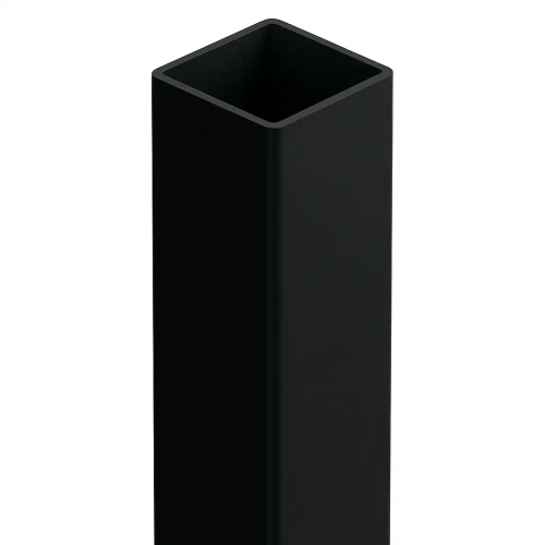 Zaunpfosten 80x80x2 mm, Länge 2,4 m, schwarz GPV-700-74 (2)