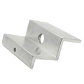 [RDY] Endklemme H40 L50 - roh mit Erdungspin PV-03-80 (1)