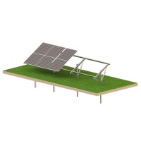 Solar KIT T1V Ultra Strong – Bodenmontage-Konstruktion für 6 PV-Module