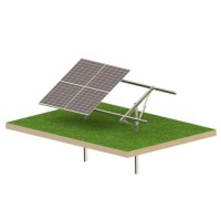 Solar KIT T1V Light – Bodenmontage PV-Konstruktion für 4 Module