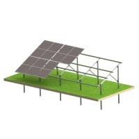Solar KIT N2V Strong – Boden-PV-Konstruktion für 16 Module