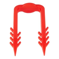 Befestigungsclip einfingrig rot 50mm 250 Stück