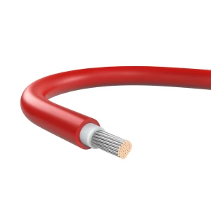 Photovoltaik-Installationskabel H1Z2Z2-K Klasse D 10mm rot