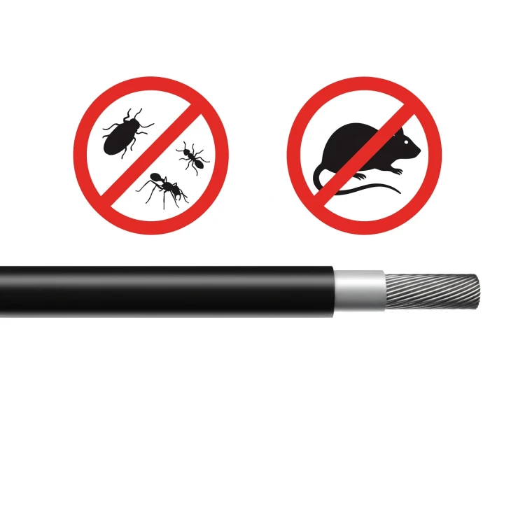 Photovoltaik-Kabel mit Nagetierschutz (AR) - 4mm Schwarz 000-108 (3)