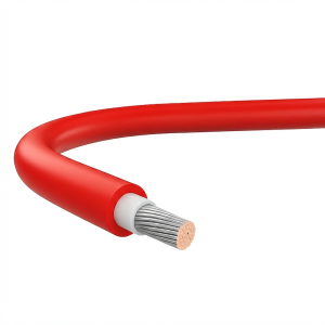 Photovoltaik-Installationskabel H1Z2Z2-K Klasse B2 (CPR) Rot 4mm NICHT BRENNBAR
