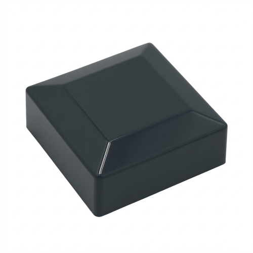 Pfostenkappe Abdeckkappe für Zaunpfosten 80x80 anthrazit 000-131 (1)