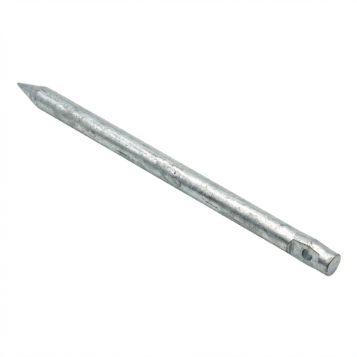 Einschlagbodenhülse einzeln l=35cm Stahl galvanisch verzinkt 000-164 (1)