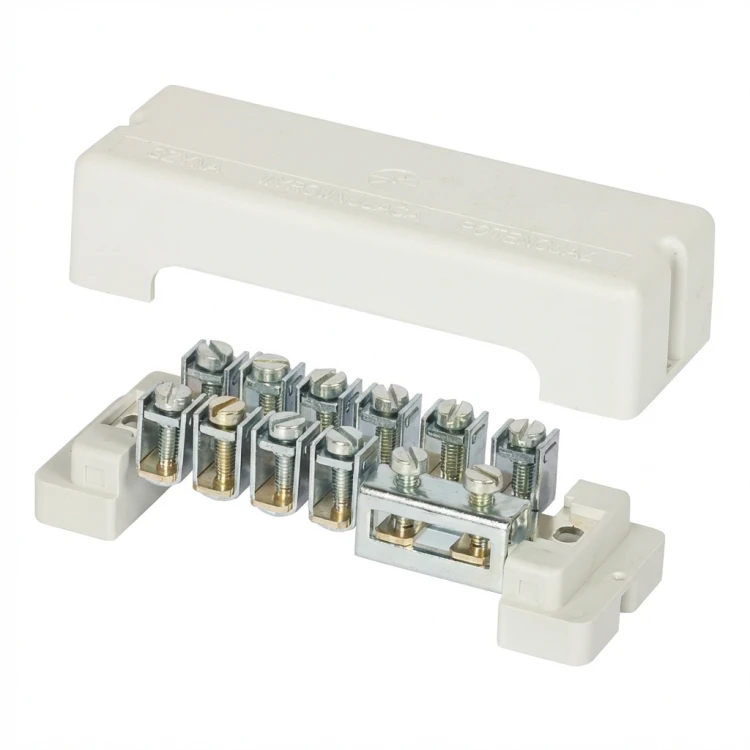 Potentialausgleichsschiene 10x 4-35mm2, 1x 30x4mm 000-178 (1)