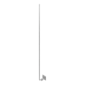 Iglica odgromowa kominowa h=1500mm aluminium 000-180 (1)