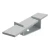 Halterung für Bandstahl B bis 50x4mm galvanisch verzinkter Stahl 000-172 (1)