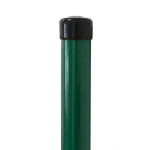 Zaunpfosten Fi 42,4x1,2, Länge 2,3 m, grün RAL 6005
