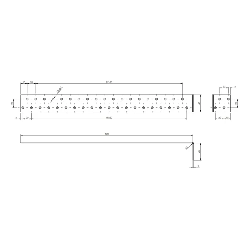 Ankerwinkel KK3 40x400x40x2,0 mm 000-125 (2)