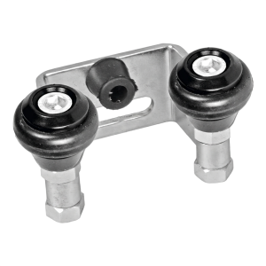 Torhalter 40 mit Gummirädern