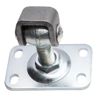 Verstellbares Scharnier mit rechteckigem Schild M16 85x55 mm