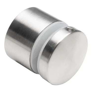 Punkthalter für Glas fi 50/30/M10x45, Glas 8-21,52 mm, AISI 304, flaches System, Satin 000-262 (1)