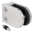 Glashalter 50x40x26 mm mit Pin, Glas 6-10,76 mm, AISI 304, System 42,4 mm, Satin 000-265 (1)