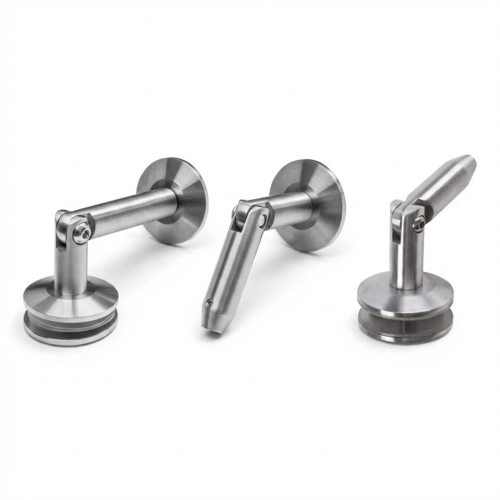 Glasvordach-System M10 3-teiliger Abspanner fi 10 mm Glas 8-17,52 mm AISI 304 Satin 000-261 (2)